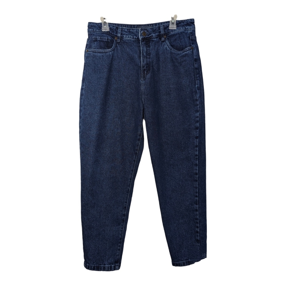 Aeropostale High Rise Women's Size 8R "Mom Jeans" Dark Wash 100% Cotton
